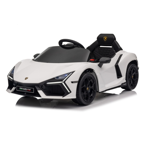 Auto na akumulator dla dzieci Lamborghini Revuelto Biały QLS-8603.BIA